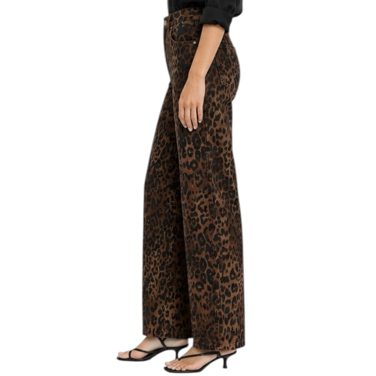 oneso OSW5028 Coffee H/R Relax Straight Leopard