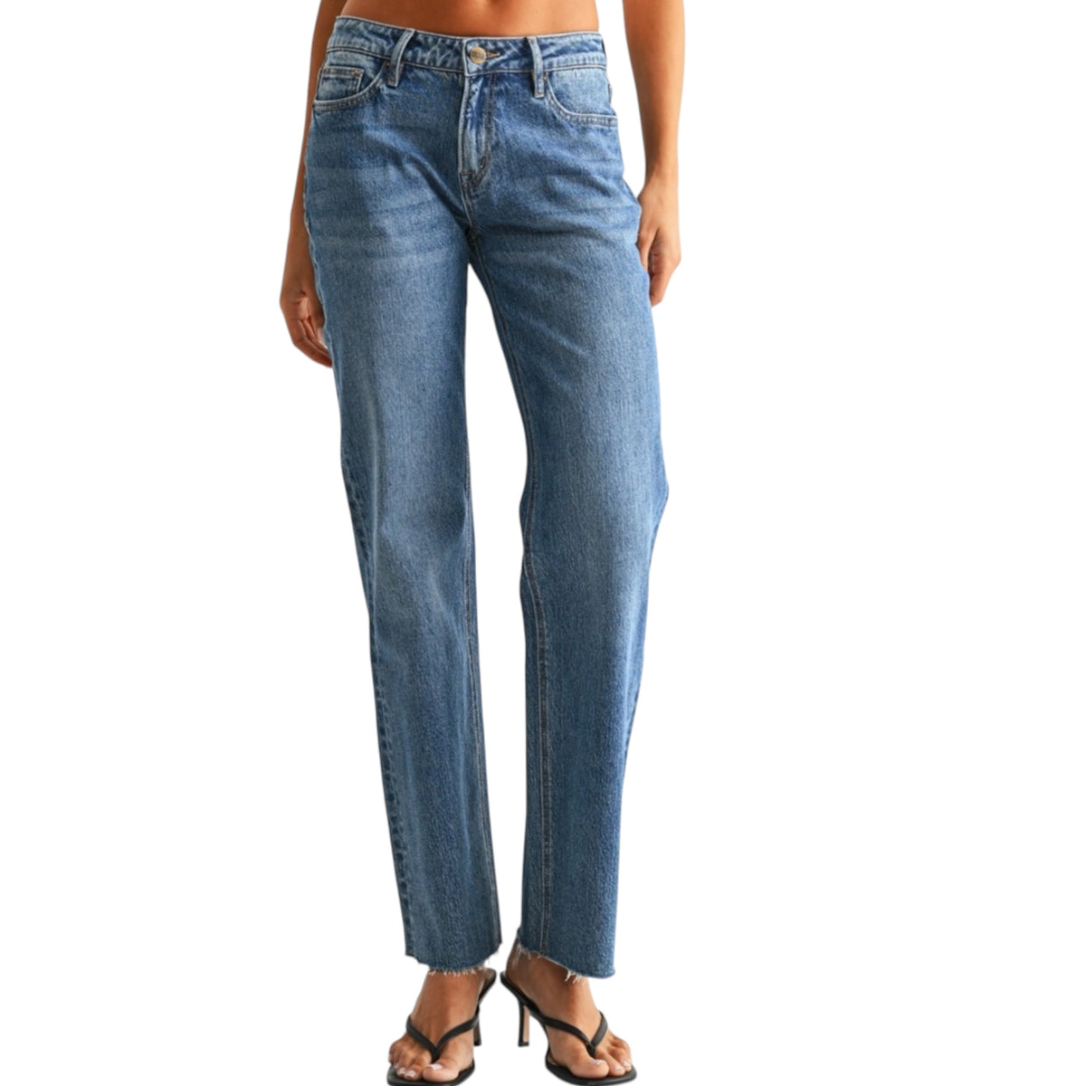MICA MDP-T4060 Mid Rise Straight Leg