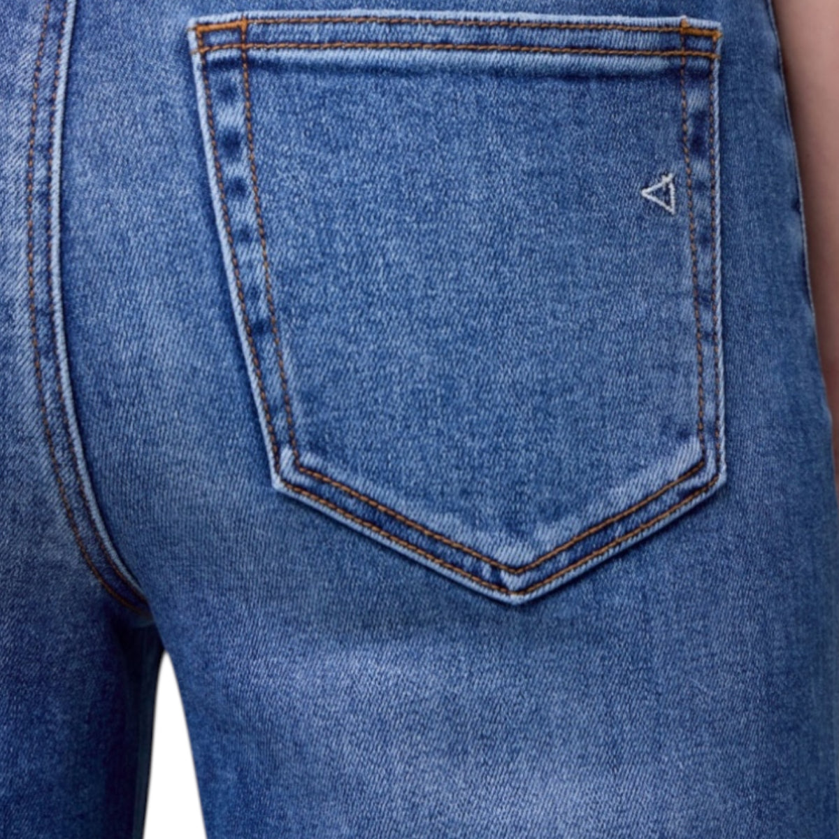 HD3349CF-M Cuffed Flare Jeans