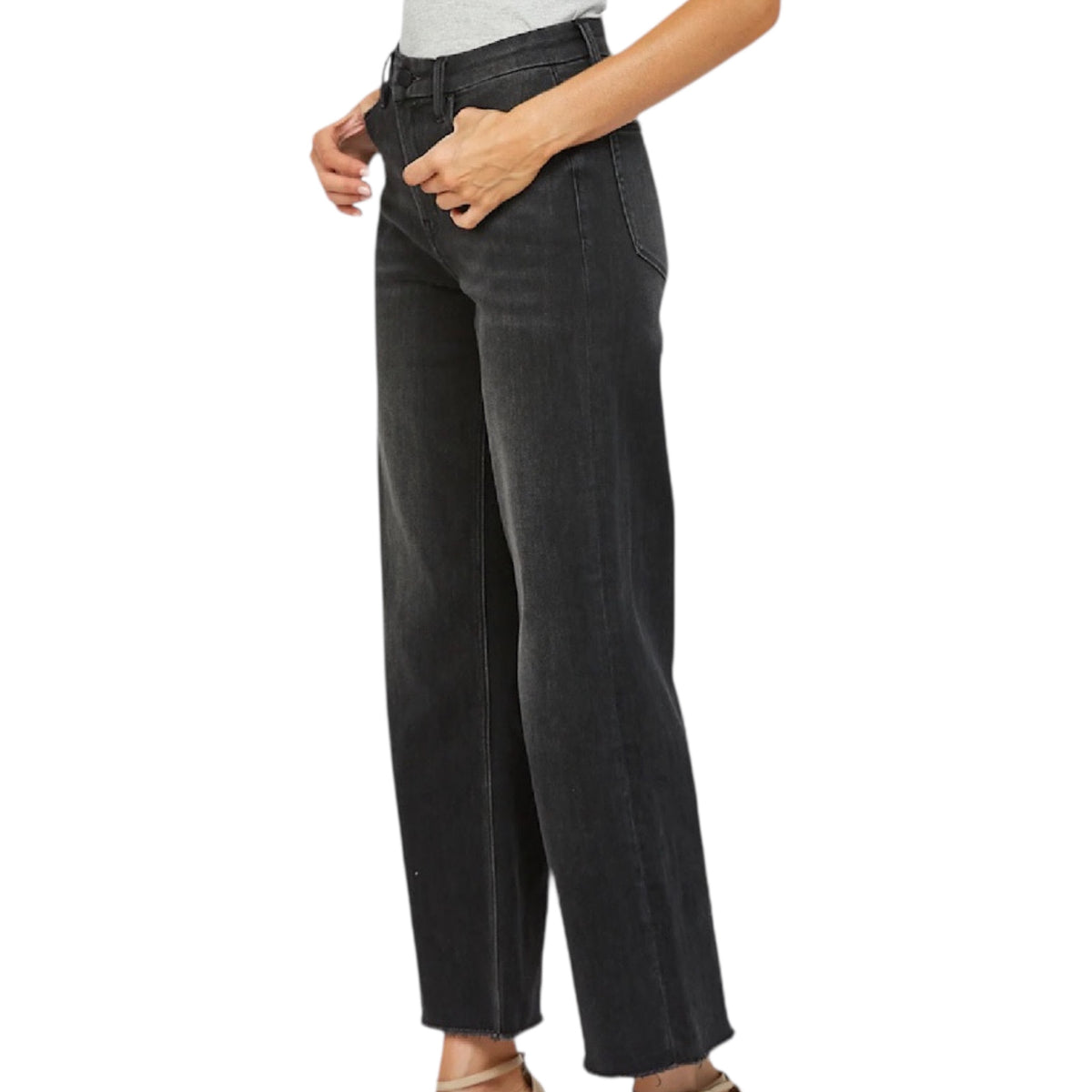 MICA Hunter Stretch Super High Rise Wide Leg MDP-W3007GY