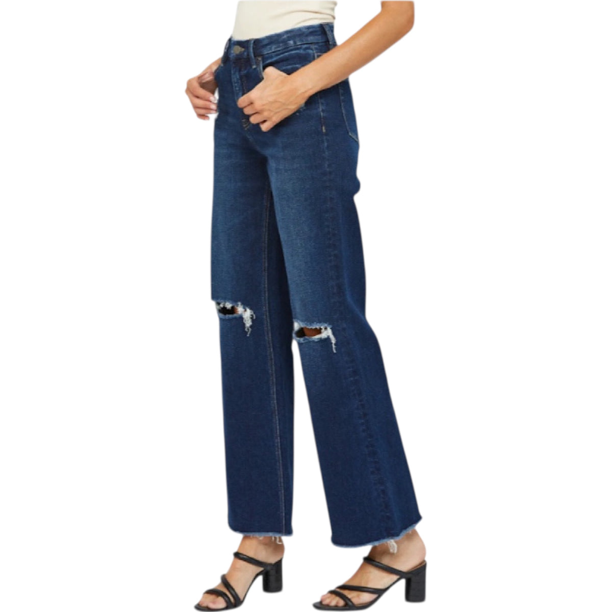 MICA MDP-W182DK Stretch Super High Rise Wide Leg