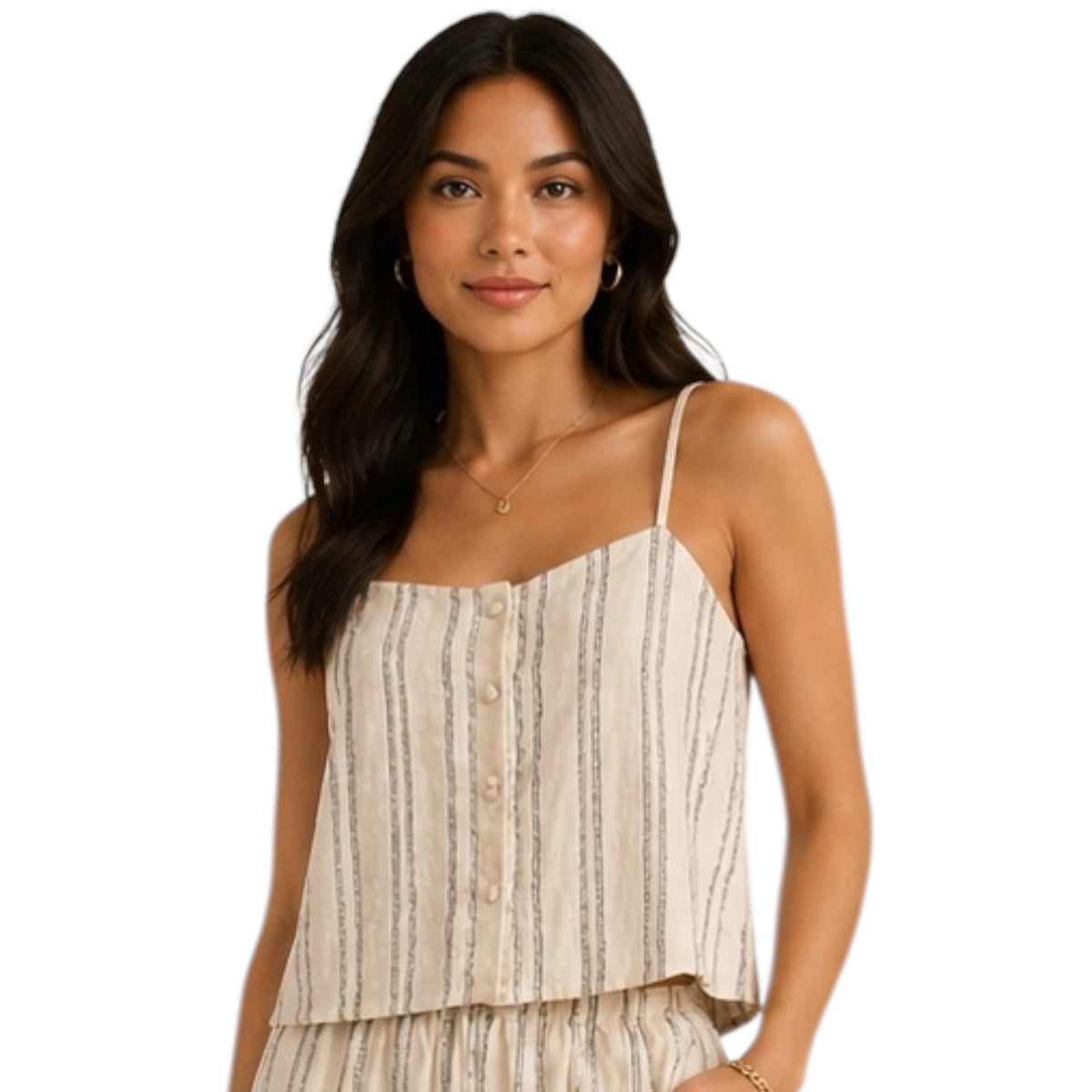 Z Supply Savoy Stripe Tank Sea Salt