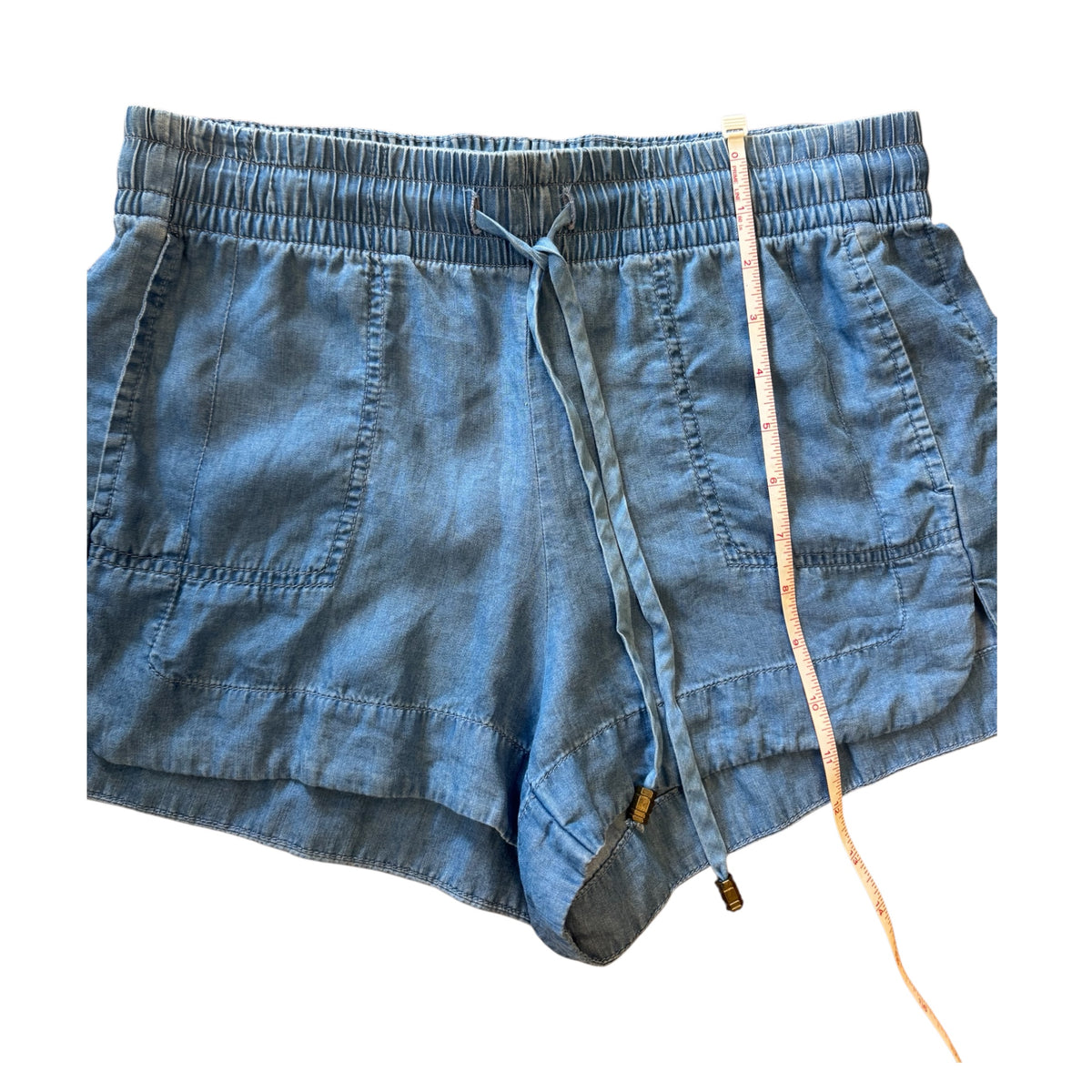 Wishlist Apparel Denim Tencel Shorts Size Small-RF