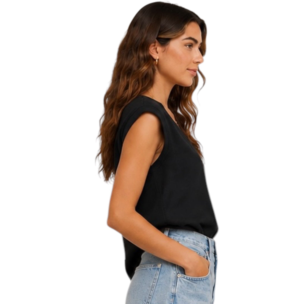 Z Supply Per Diem Tee Black