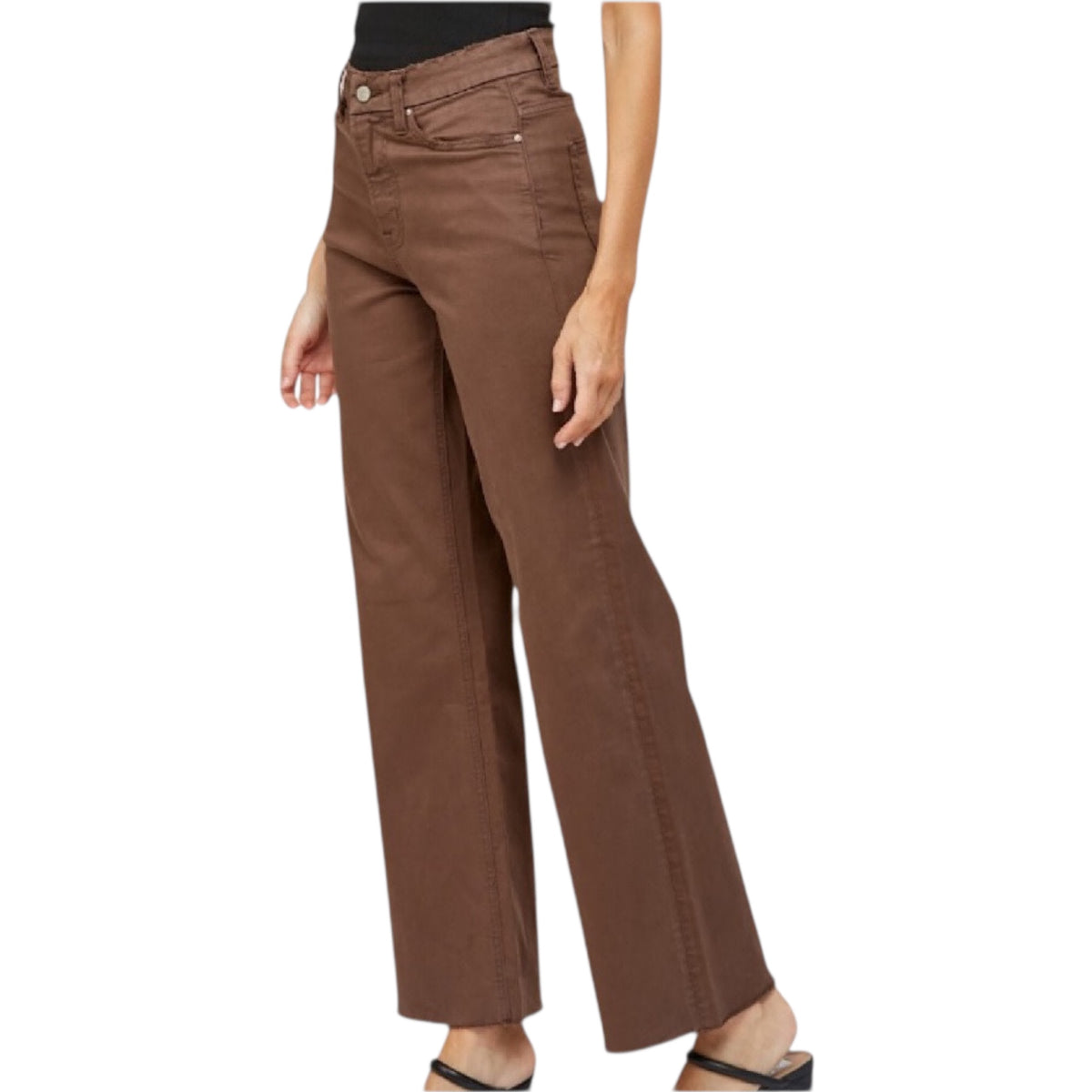 MICA Mdp-W3007br Stretch Super High Rise Wide Leg