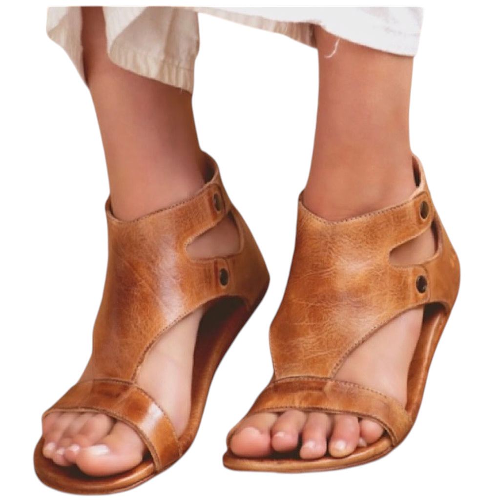 BED|STU Soto Tan Rustic Sandals