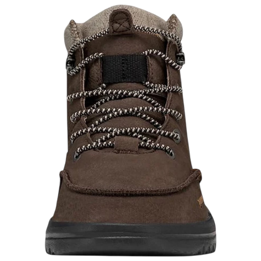 Hey Dude Bradley Boot Leather Brown Mens