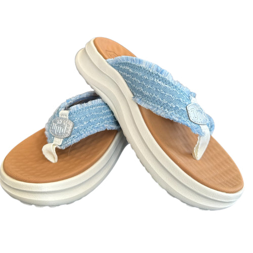 Hey Dude Tide Flip Flop Denim Star/Multi
