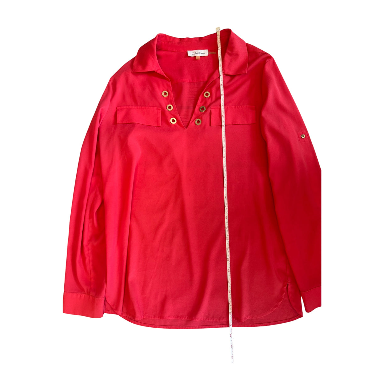 Calvin Klein Coral Top Size Small - RF
