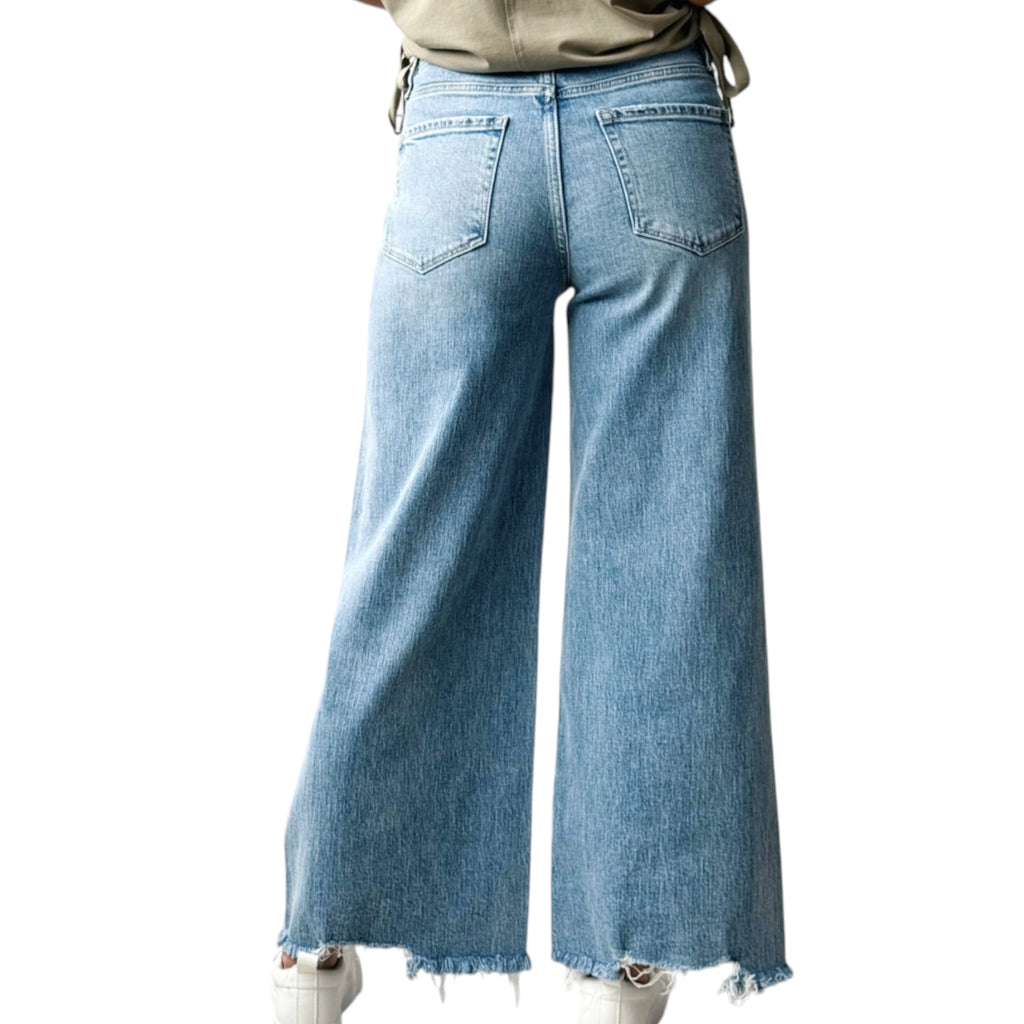 Vervet T7309 Ingenious Wide Leg Jean