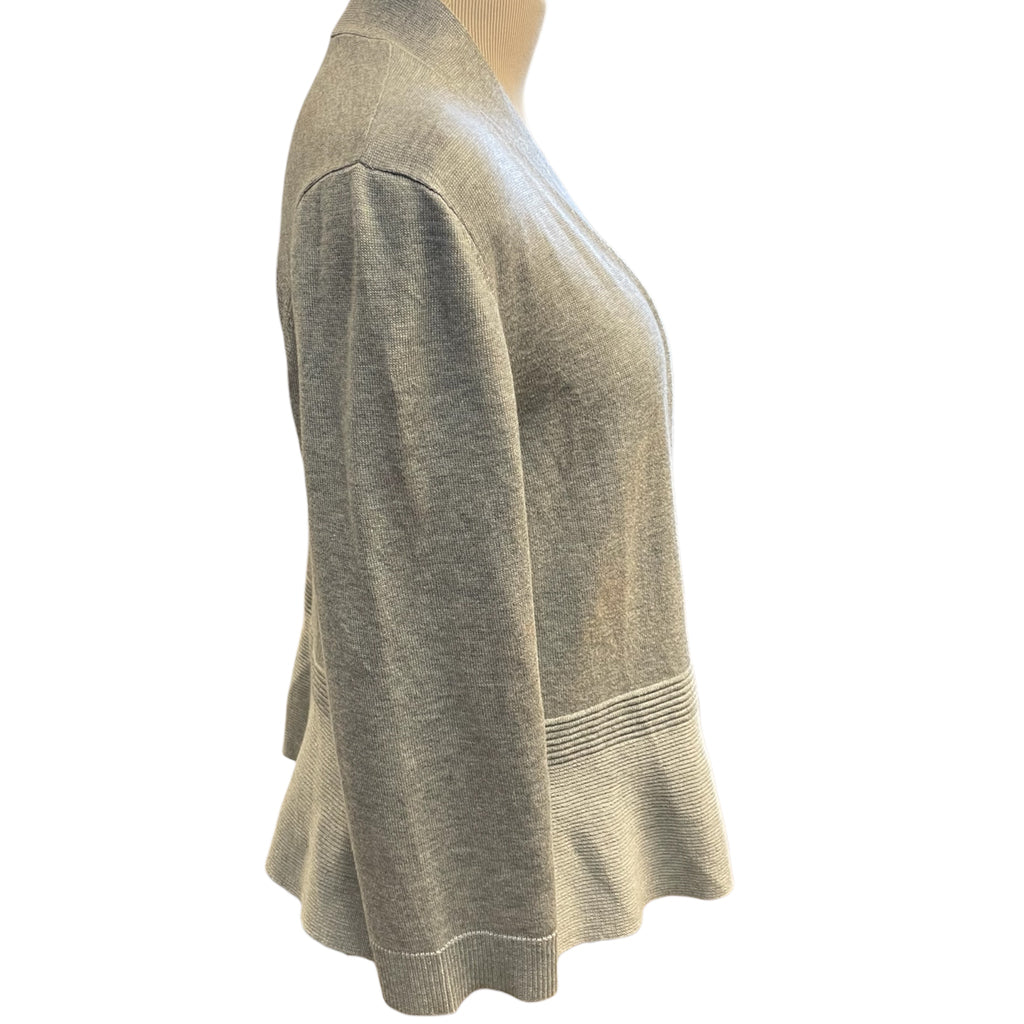 89th + Madison Light Grey Cardigan Size L - RF