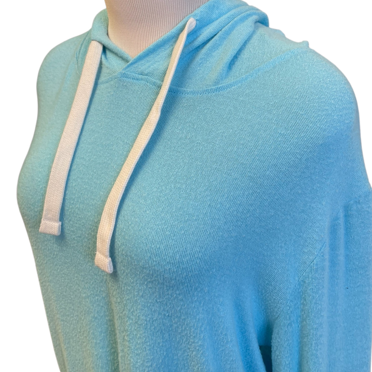 Zyia Active Baby Blue Hooded Long Sleeve Top Size S - RF