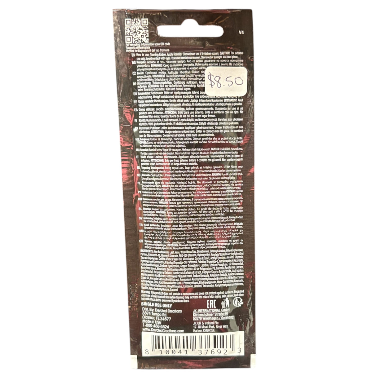 Devoted Creations Color Drip Sample