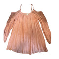 Andree Blue Dusty Pink Off the shoulder Top Size Small - RF