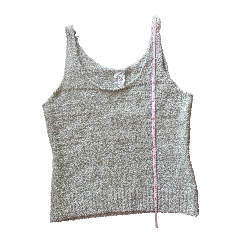 Sadie & Sage Sage Soft N Sweet Sweater Tank Size S/M-RF