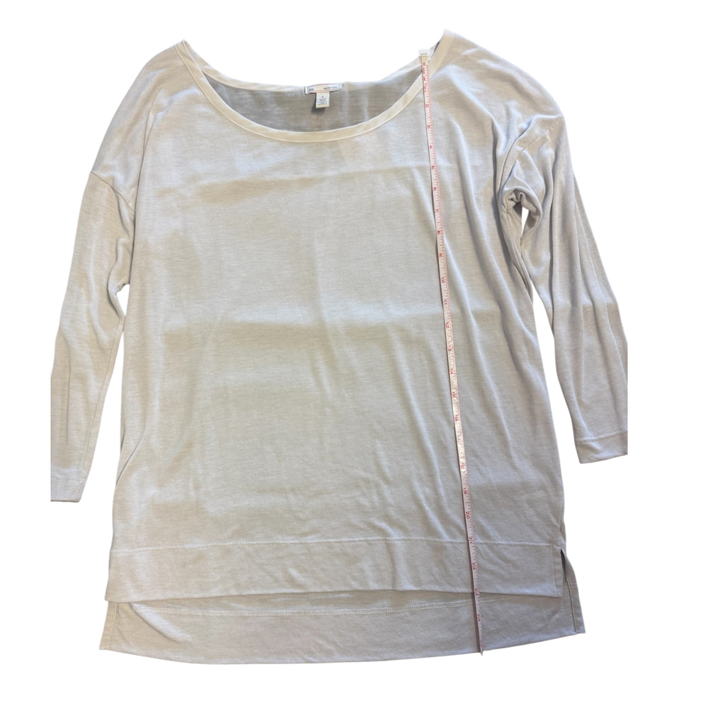 Gap Ivory 3/4 Sleeve Top Size Small - RF