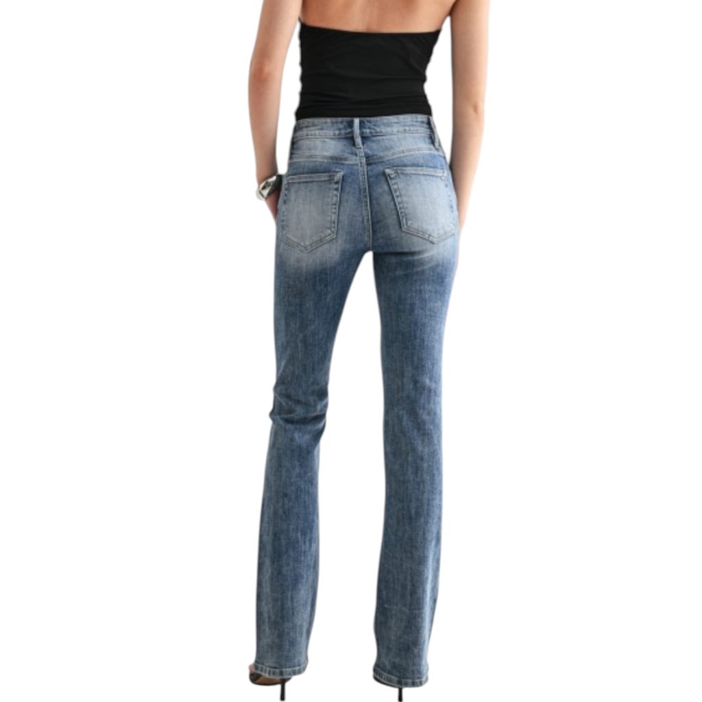 MICA MDP-B3763 Medium Wash Mid Rise BootcutMICA MDP-B3763 Medium Wash Mid Rise Bootcut