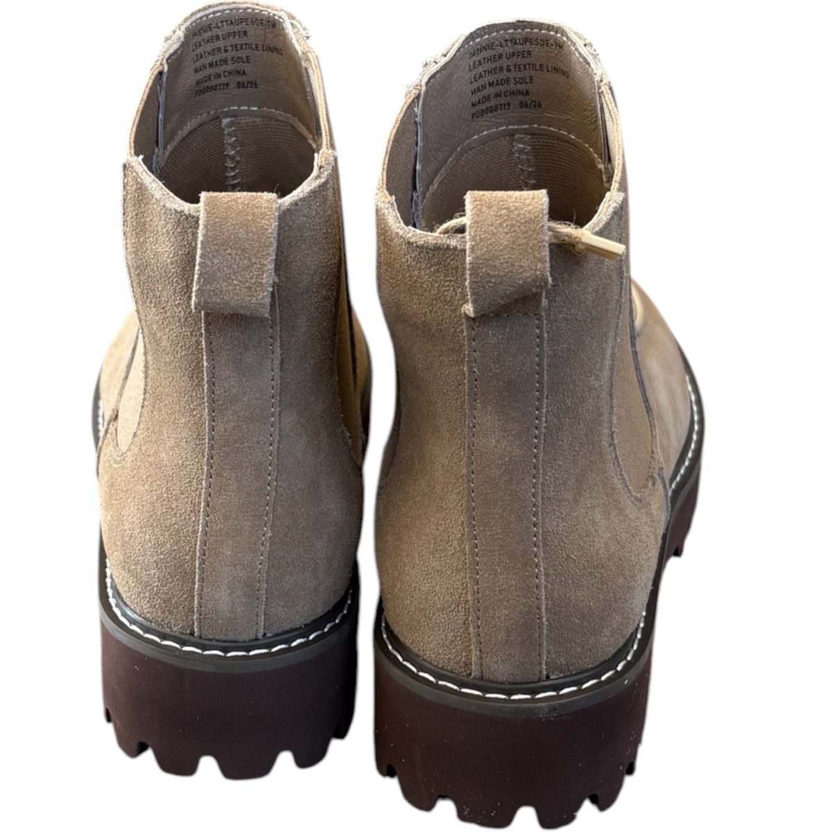 Project Cloud Jannie Lt Taupe Suede Boot