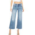 MICA MTT-W3374 Morning Blue Mid Rise Wide Leg