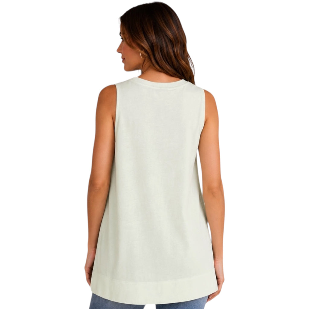 Z Supply The V-Neck Weekender Tank Whisper Mint
