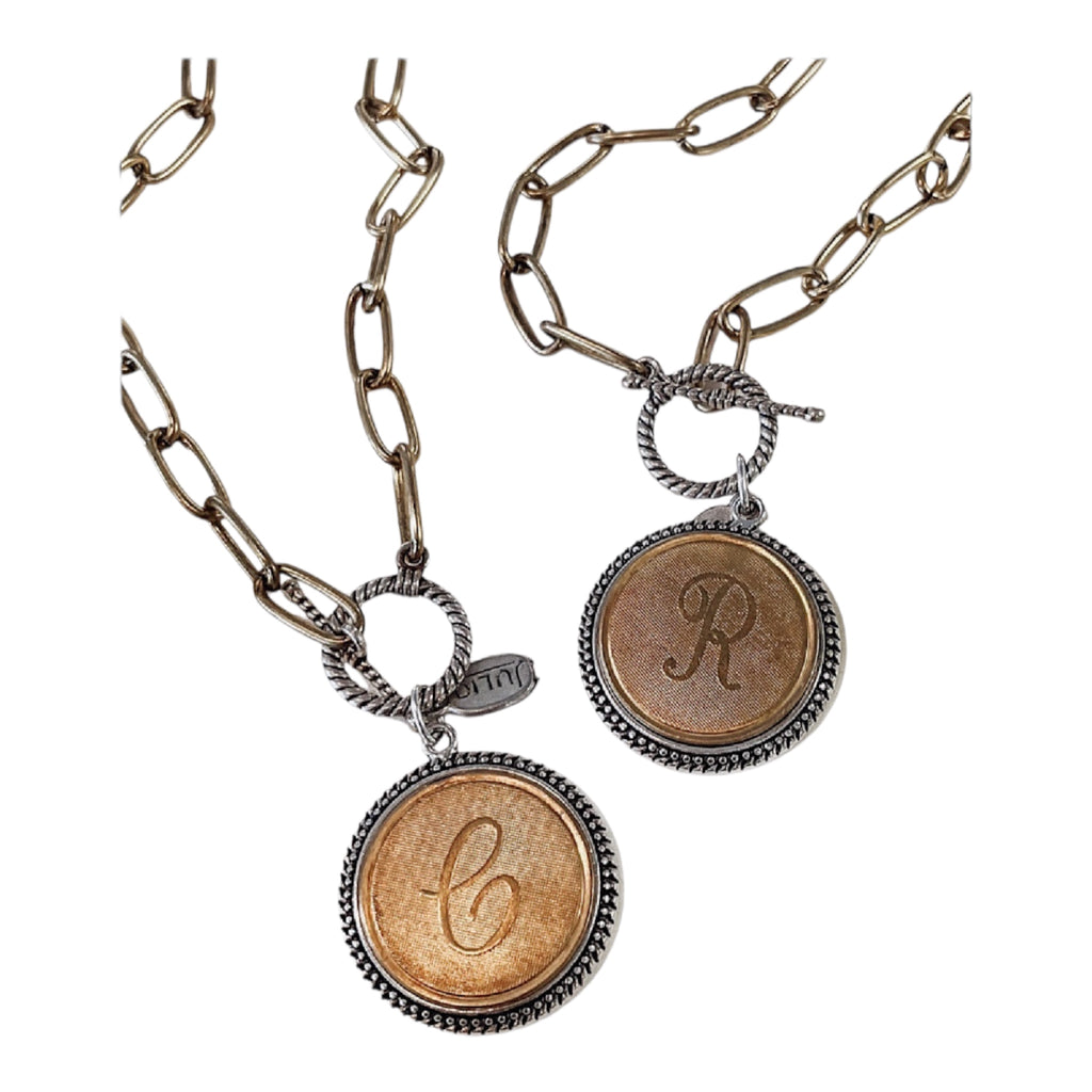 Julio Designs Reeses Initial Necklace