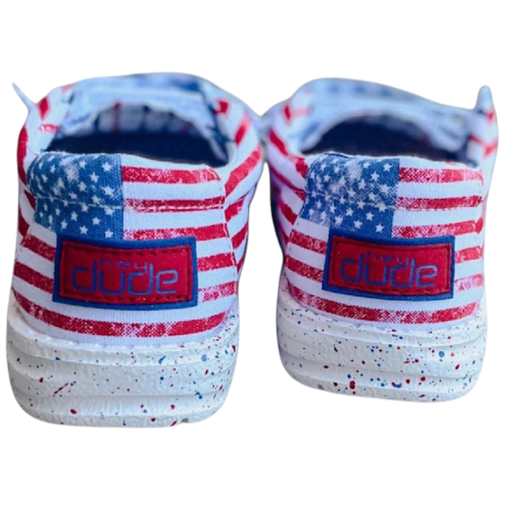 Hey Dude Wally Youth Stars n Stripes