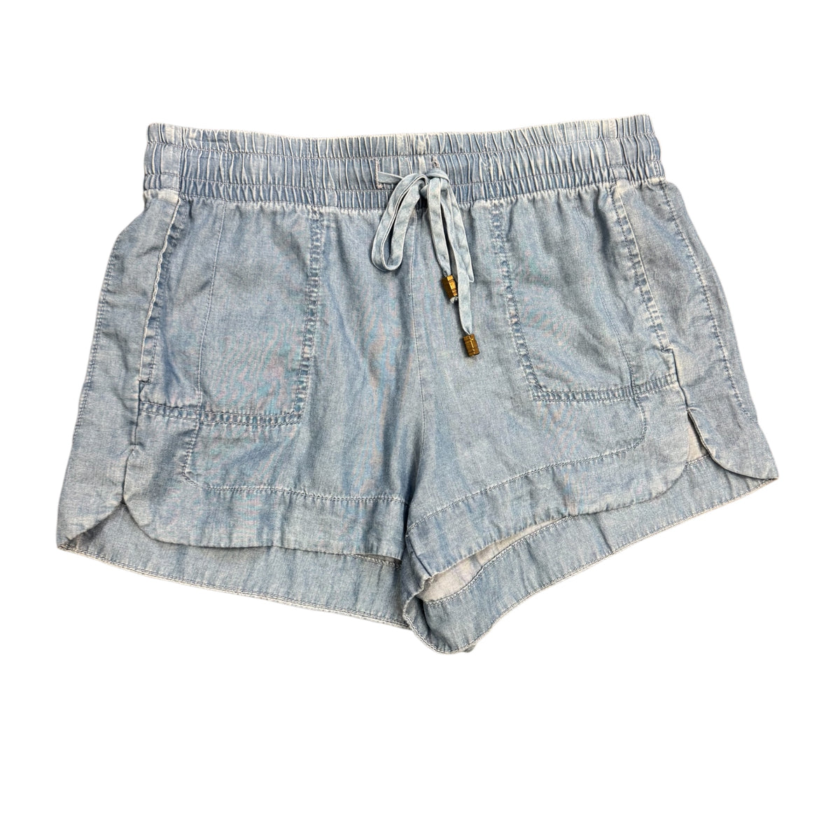 Wishlist Apparel Denim Tencel Shorts Size Small-RF