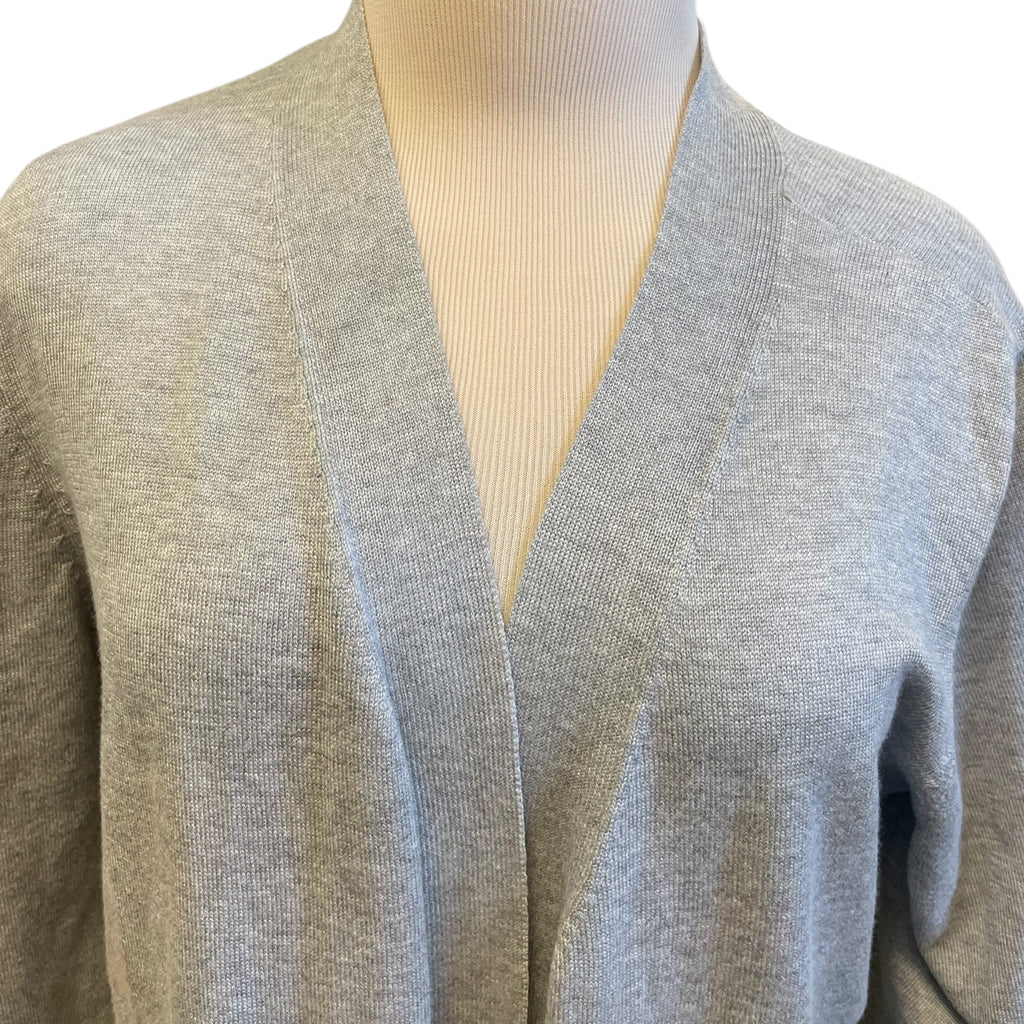 89th + Madison Light Grey Cardigan Size L - RF
