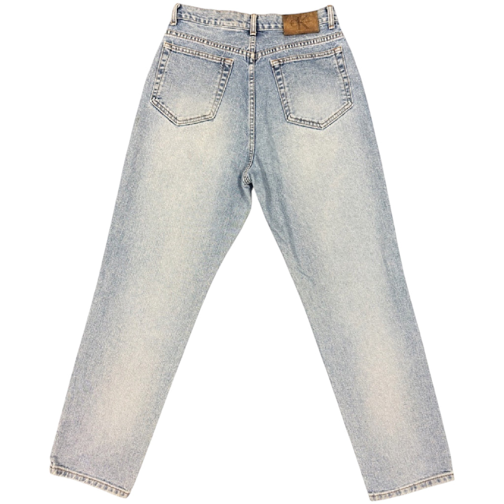 Calvin Klein Medium Wash Straight Fit Jeans Size 12-RF
