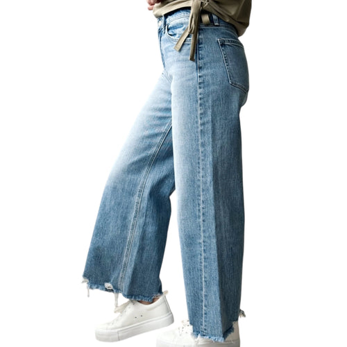 Vervet T7309 Ingenious Wide Leg Jean