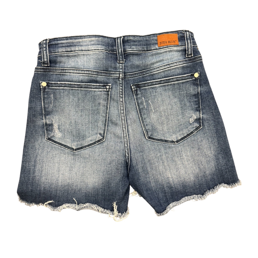 Judy Blue JB15228DK Medium Wash Shorts