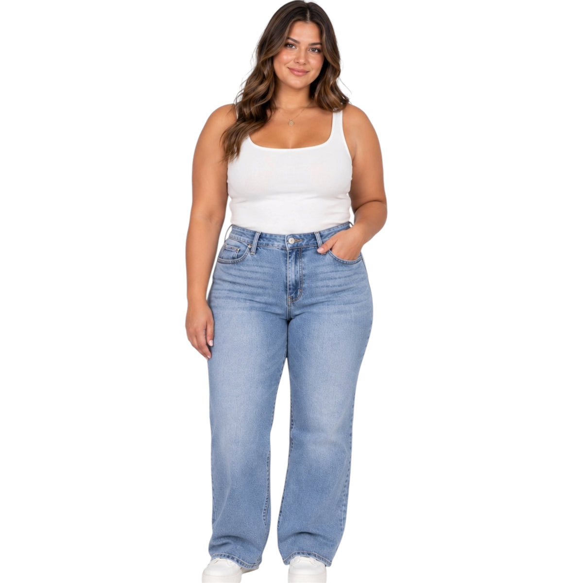 Judy Blue JB82337LT-PL Plus Mid Rise Bootcut