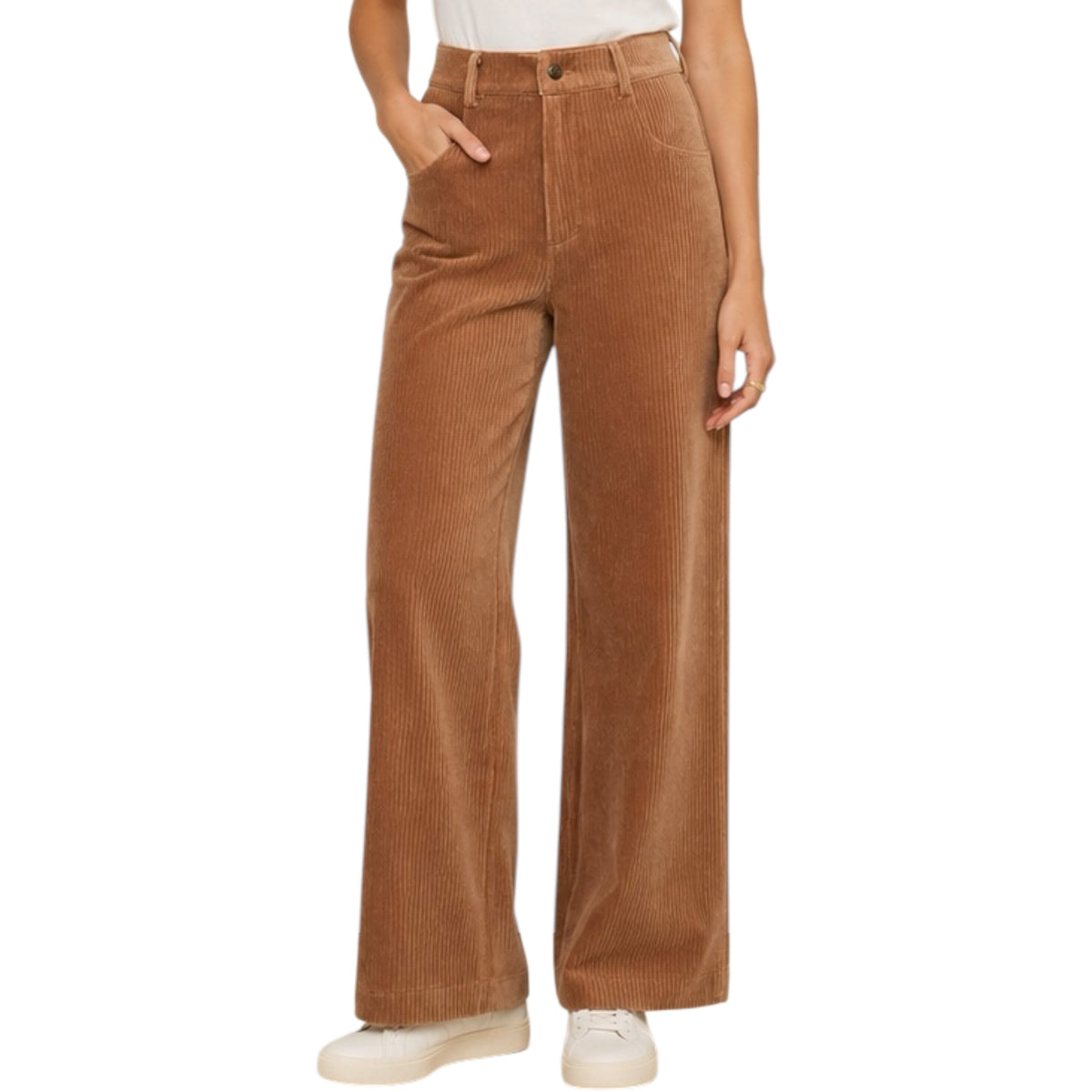 Z Supply Prospect Knit Cord Pant Camel