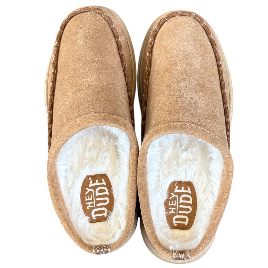 Hey Dude Remi Toastee Clog Suede Tan
