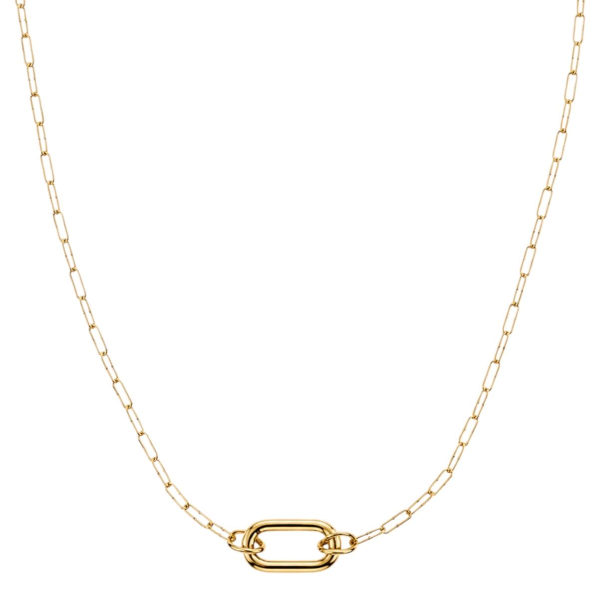 Gold Plated Charm Necklace