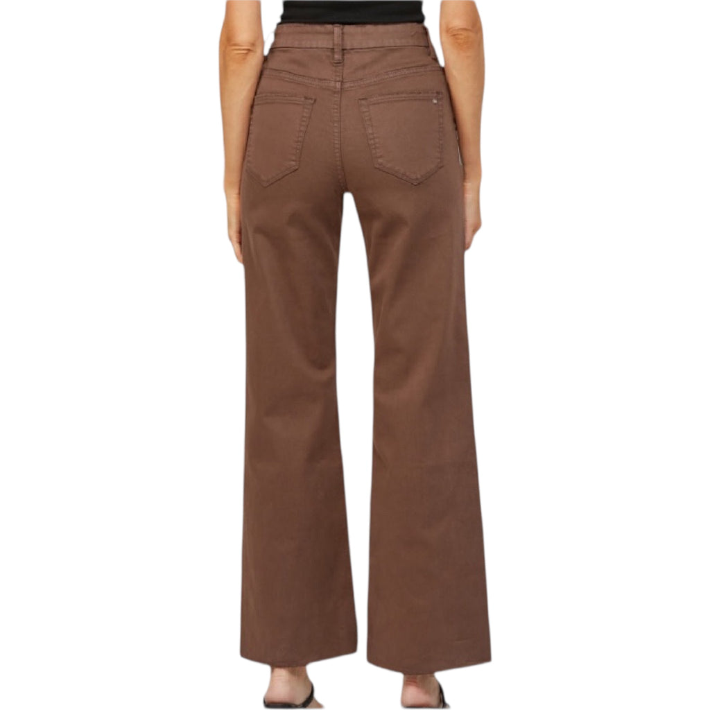 MICA Mdp-W3007br Stretch Super High Rise Wide Leg