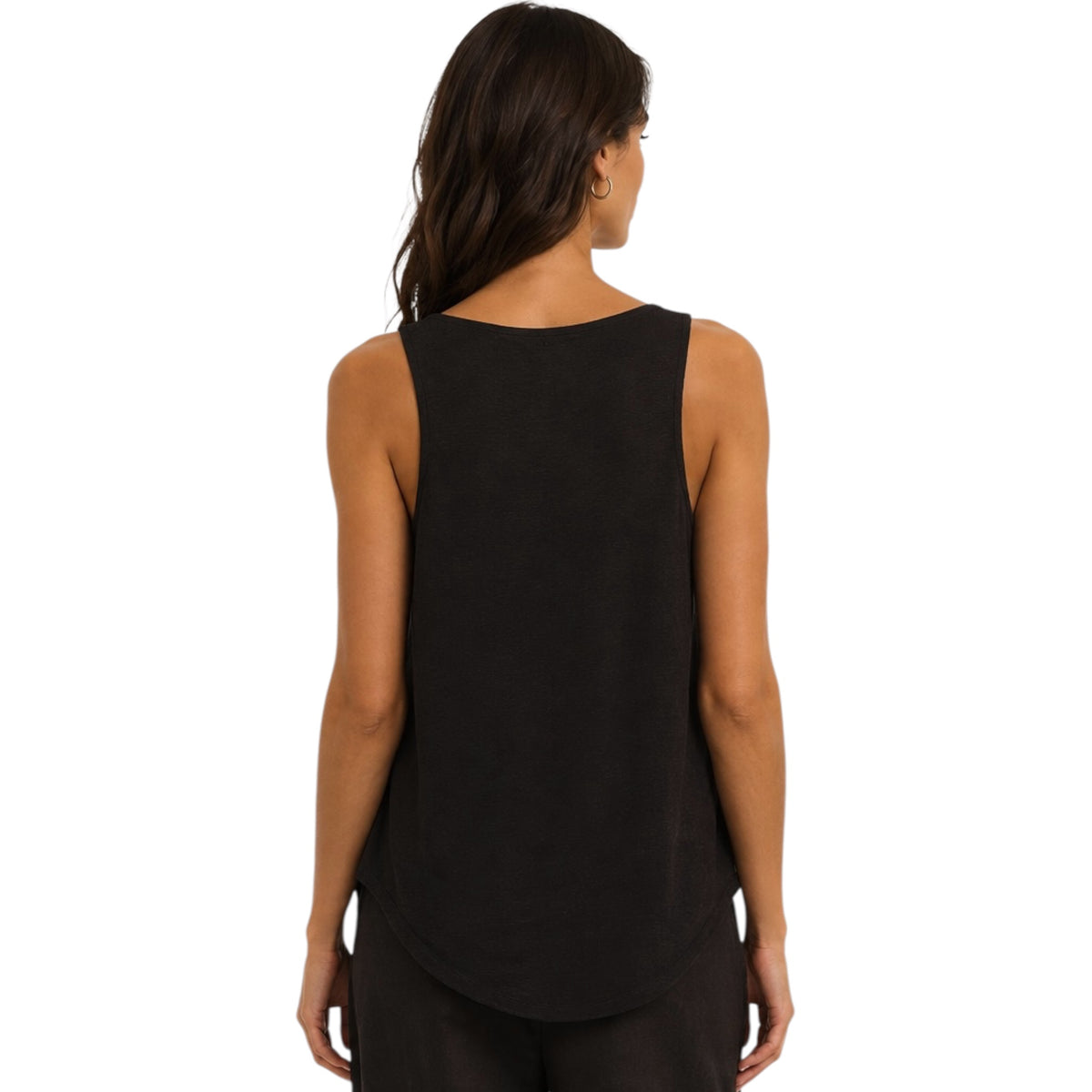 Z Supply Vagabond Sparkle Tank Black