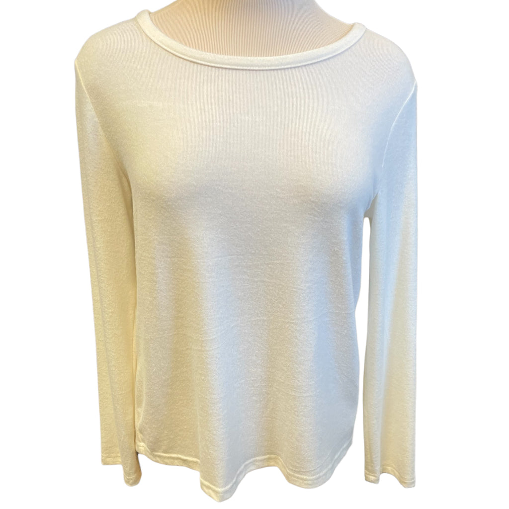 Zyia Active Ivory Long Sleeve Top Size M - RF