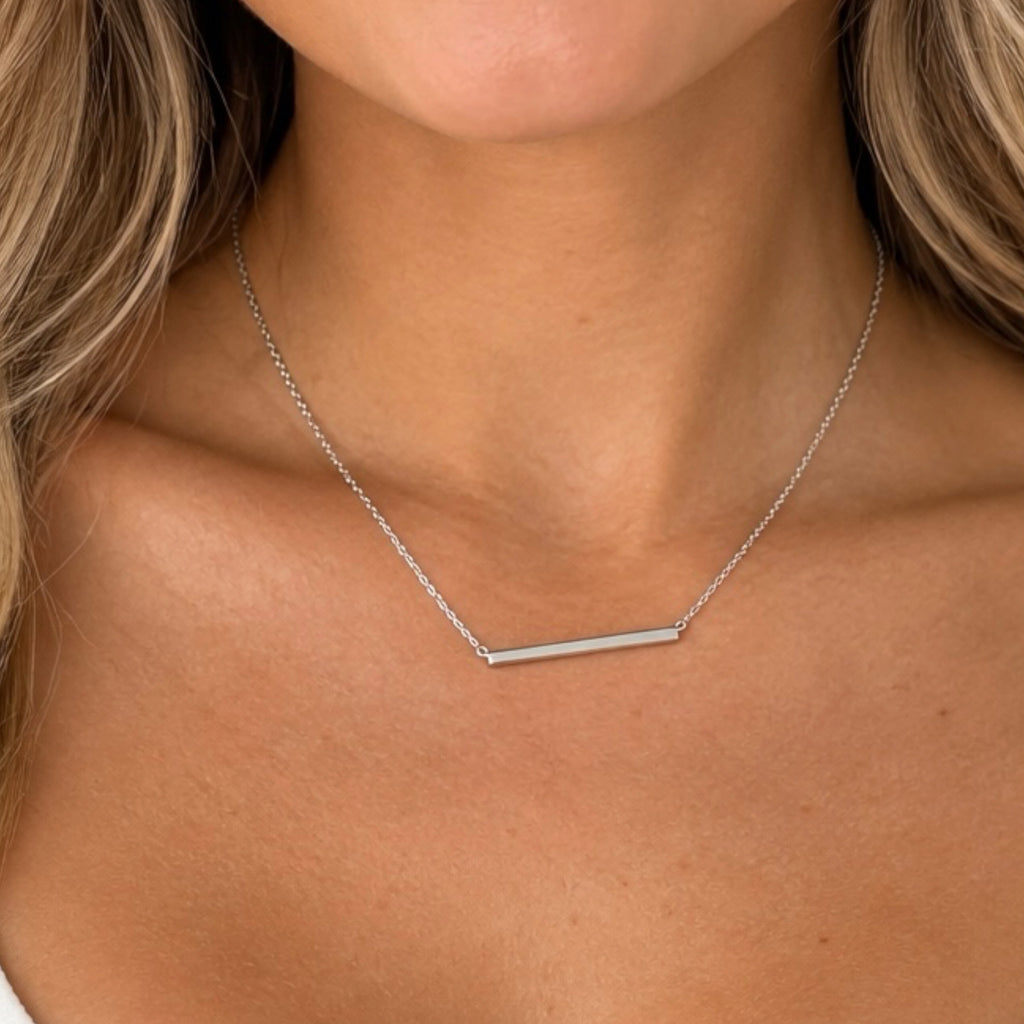 LIV Dainty Bar Necklace