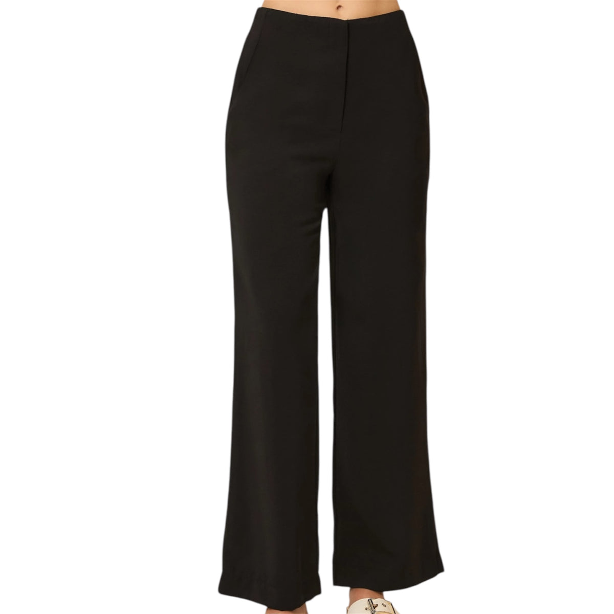 Black Pants with Slip Pockets