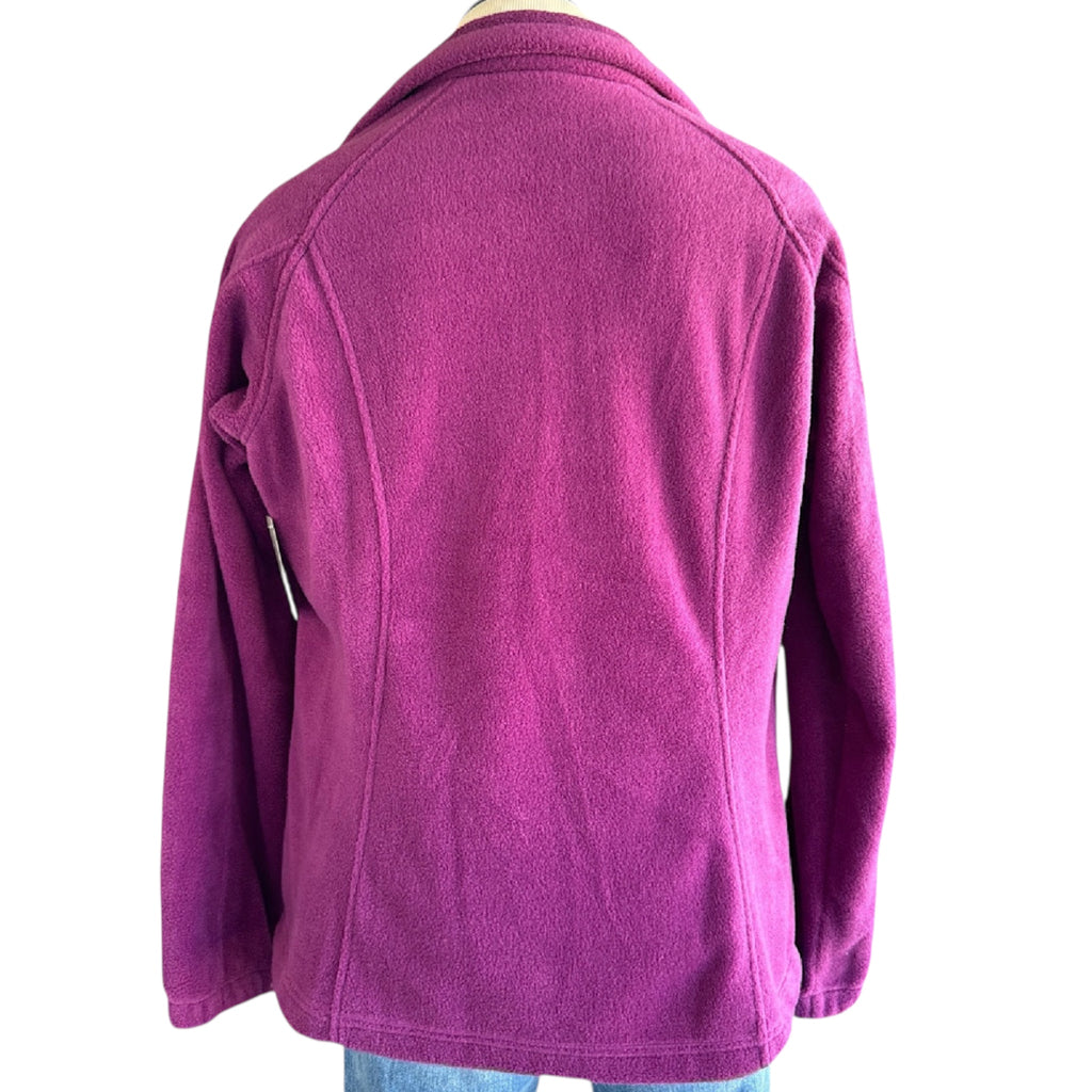 Columbia Purple Fleece Jacket Size Small-RF