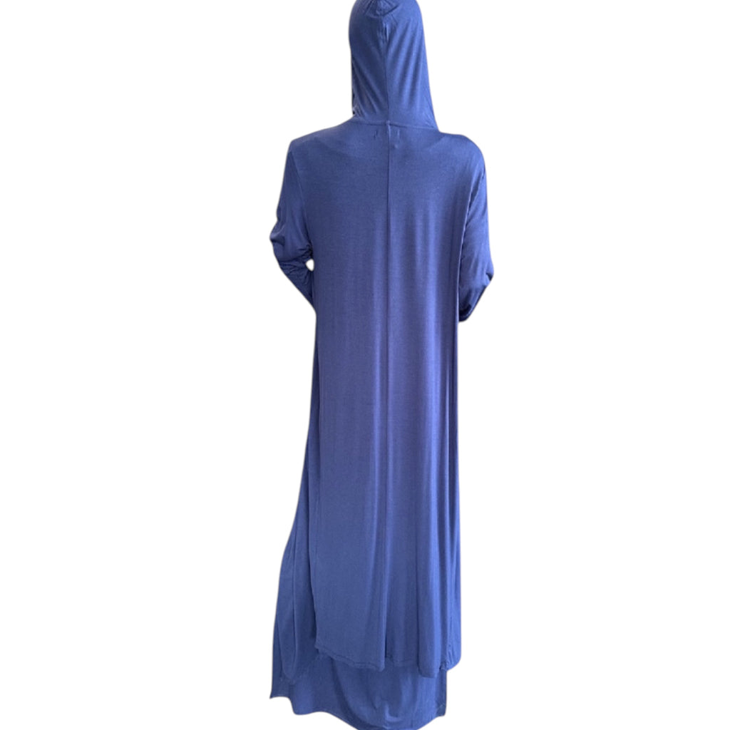 Trisha Long Sleeve Hooded Maxi Cardigan
