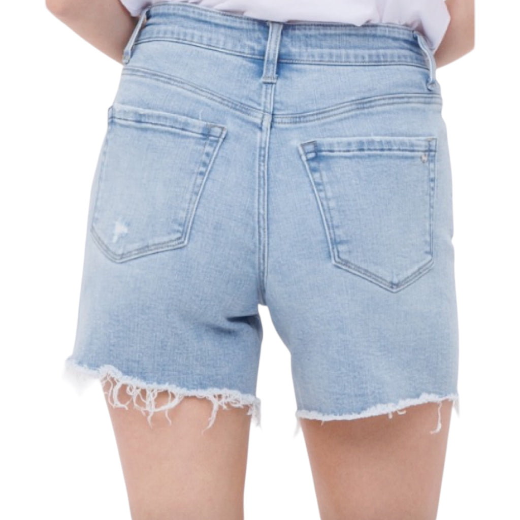 MICA High Rise Midi Stretch Shorts MDP-H232