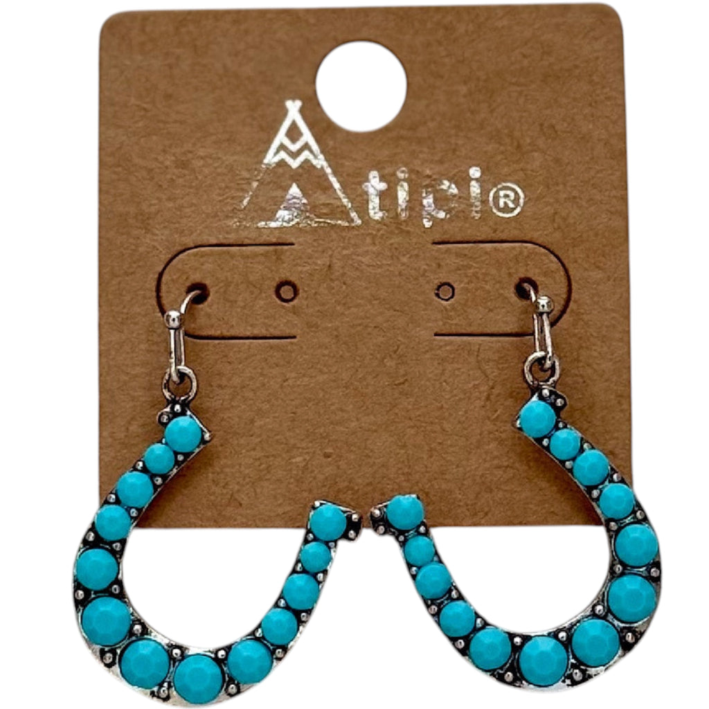 Western Turquoise Earrings