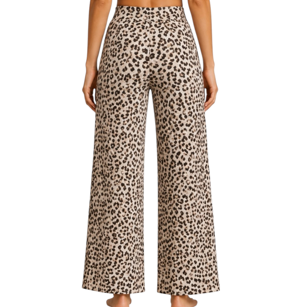 Z Supply Luxe Leopard Pant Champagne