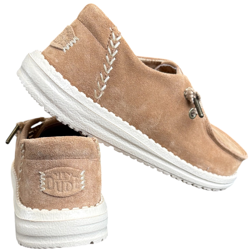 Hey Dude Wendy Craft Suede Tan