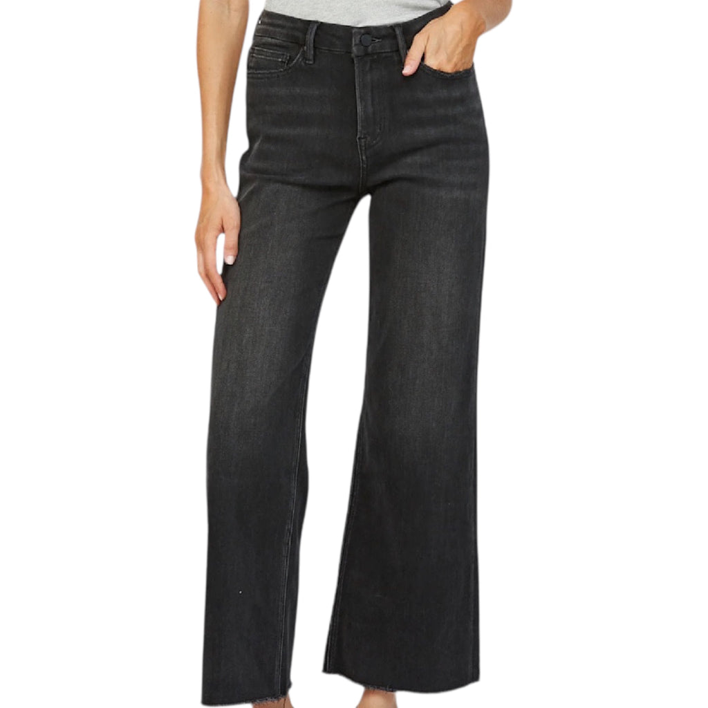 MICA Hunter Stretch Super High Rise Wide Leg MDP-W3007GY