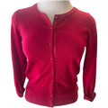 Maurices Red Button Front Cropped Cardigan Size M - RF