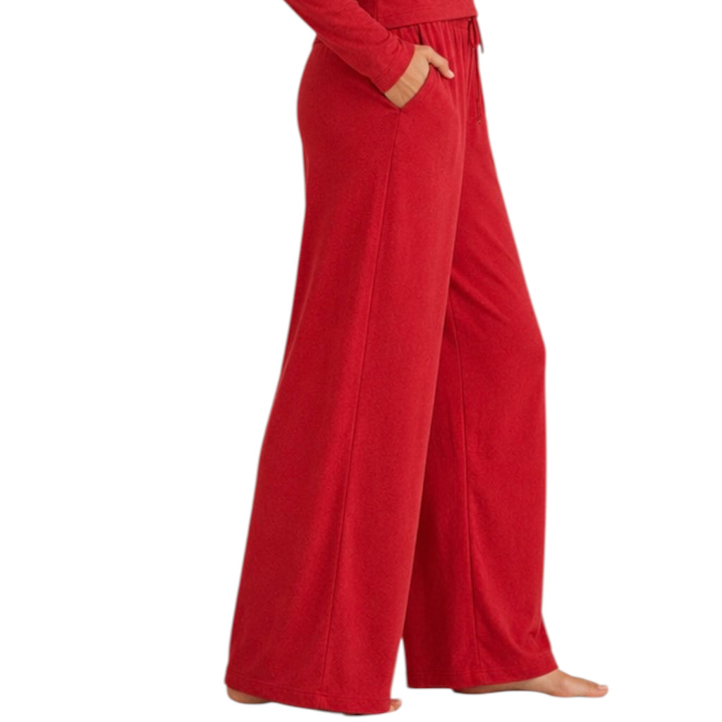 Z Supply Sabrina Rendezvous Red Pant S