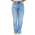 Hidden HD1343RS-M Tracey Light Wash Relaxed H/R Straight Leg Jeans Size 27 - RF